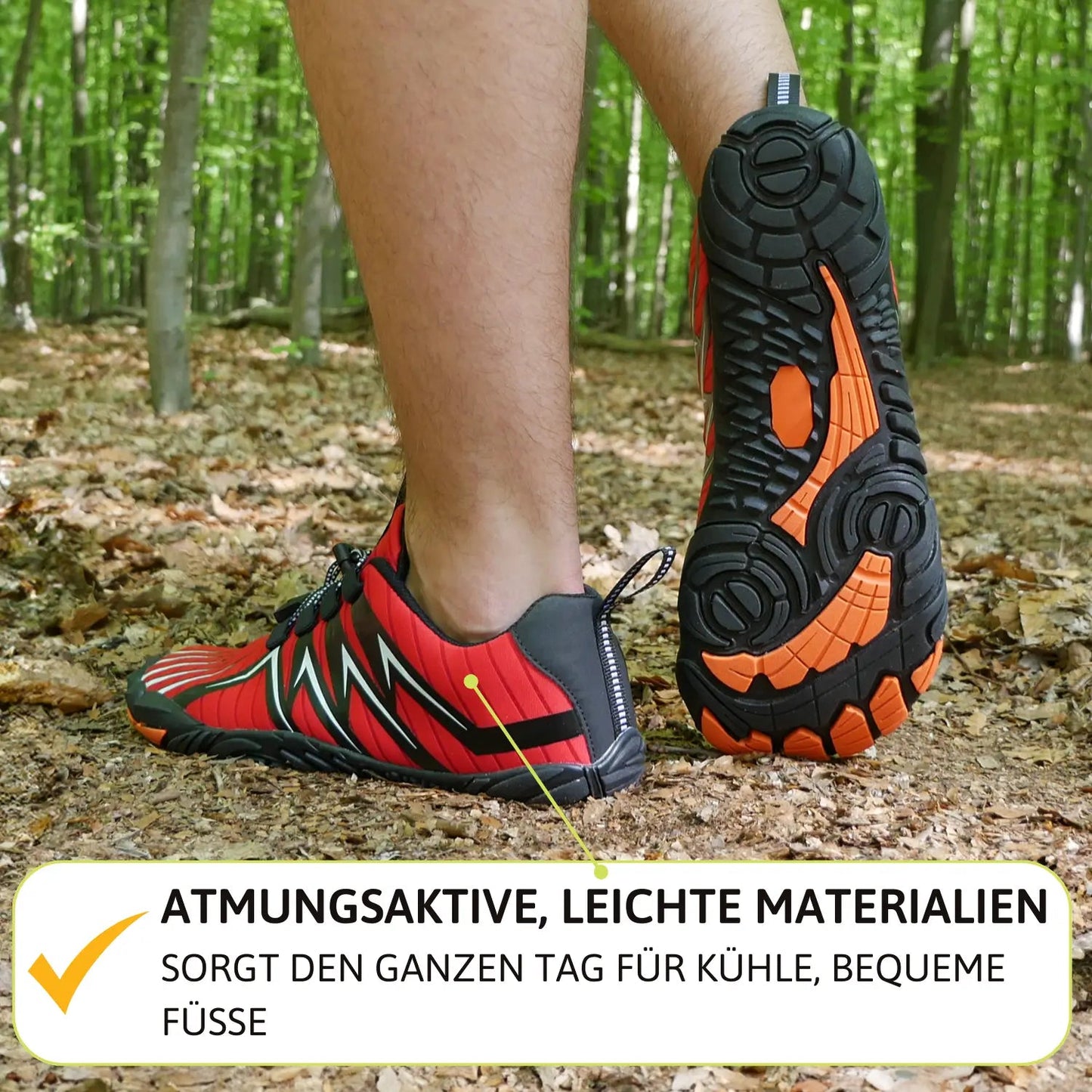 Zapatillas Barefoot Alivio-Dolor