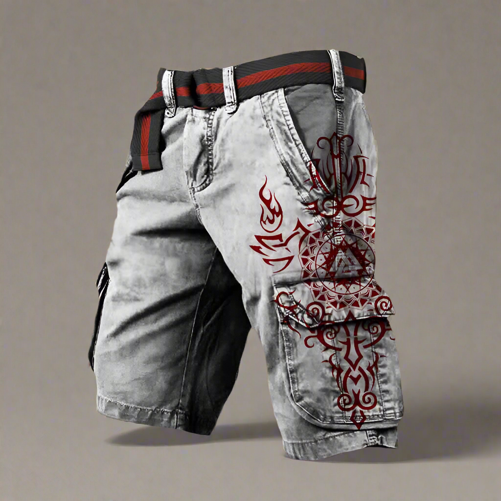 Bermudas Cargo Multi-Bolsillos