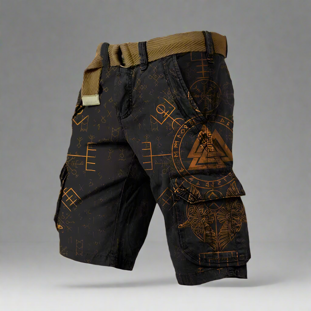 Bermudas Cargo Multi-Bolsillos