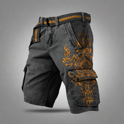 Bermudas Cargo Multi-Bolsillos
