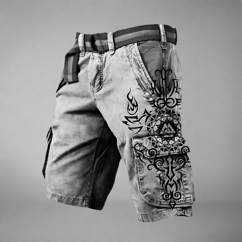 Bermudas Cargo Multi-Bolsillos
