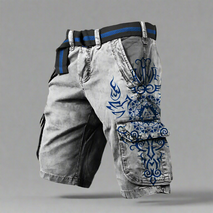 Bermudas Cargo Multi-Bolsillos