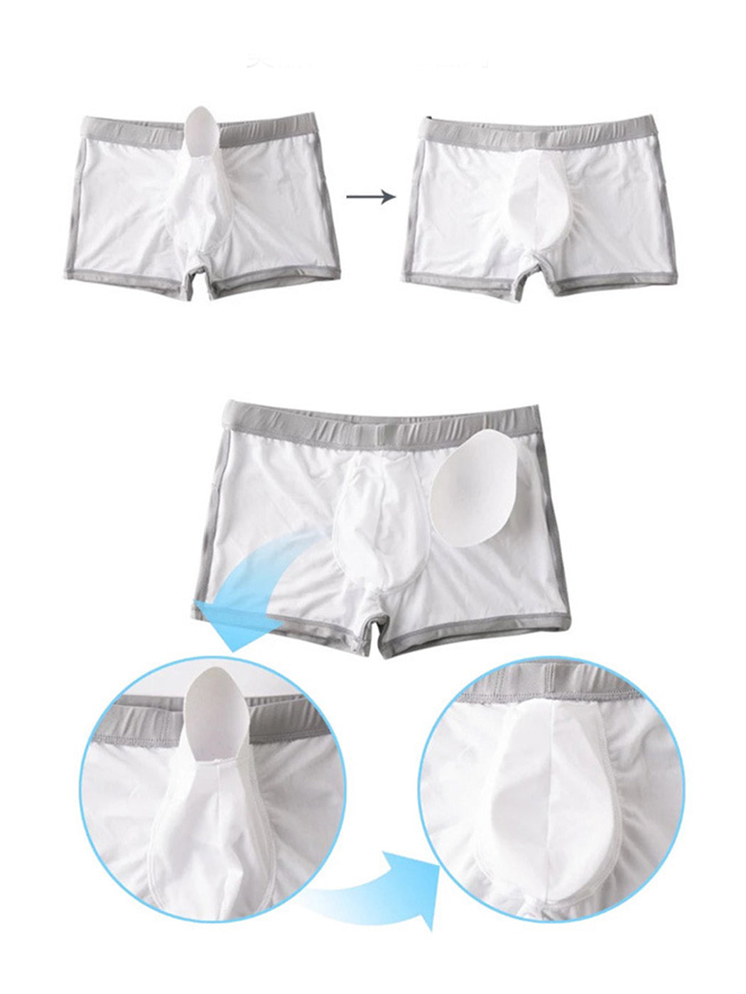 Bañador Bóxer Soporte-Frontal