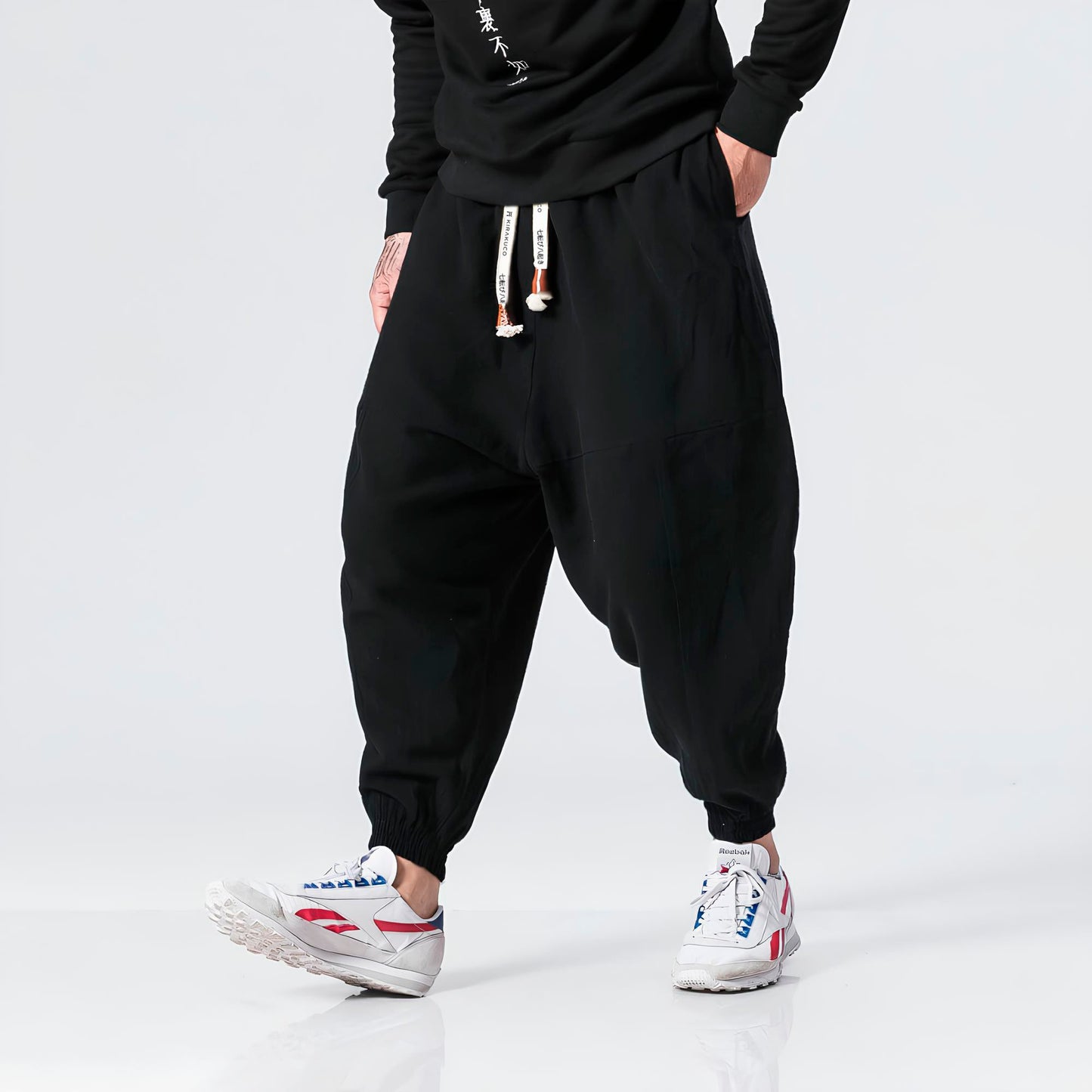 Pantalón Japonés Corte-Relajado