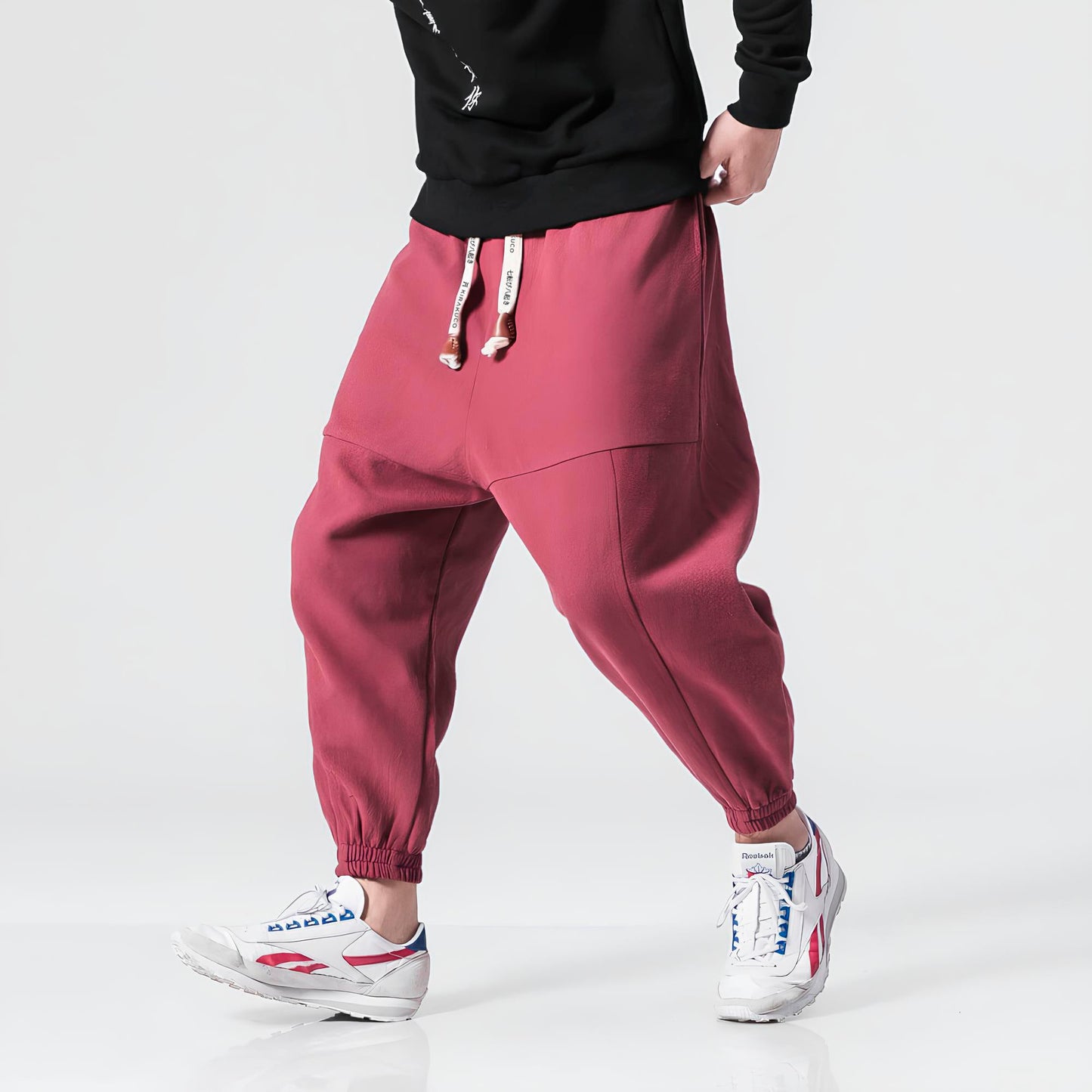 Pantalón Japonés Corte-Relajado