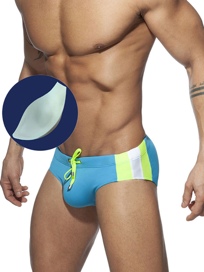 Slip Natación Hombre Anti-Transparencia