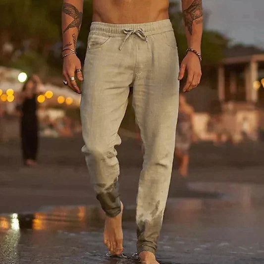 Pantalón De Lino Transpirable