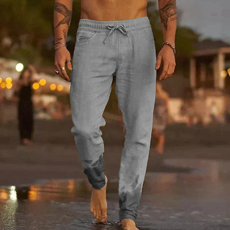 Pantalón De Lino Transpirable