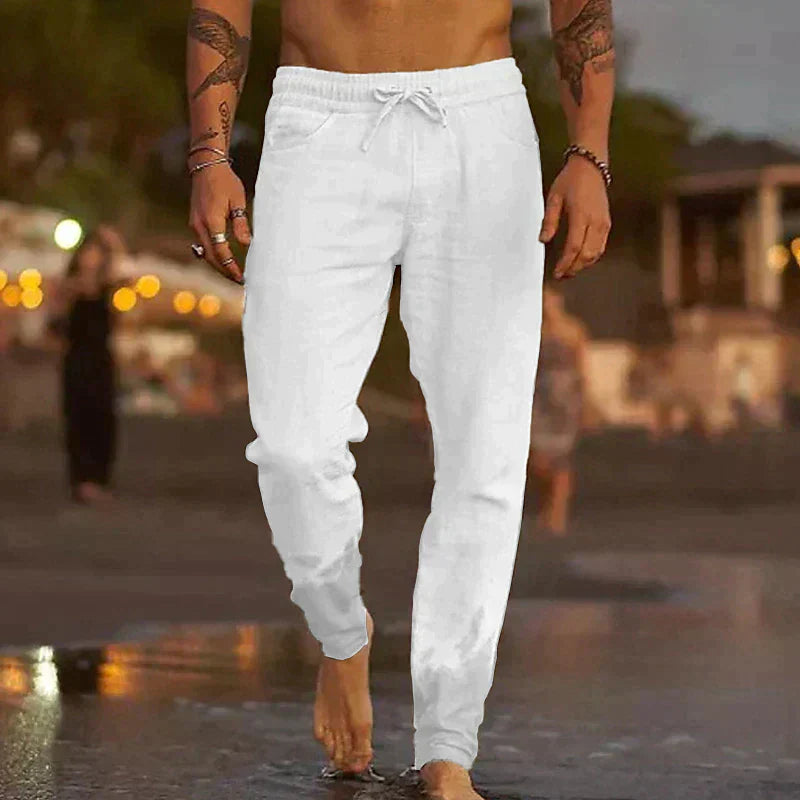 Pantalón De Lino Transpirable