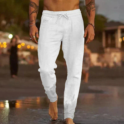 Pantalón De Lino Transpirable