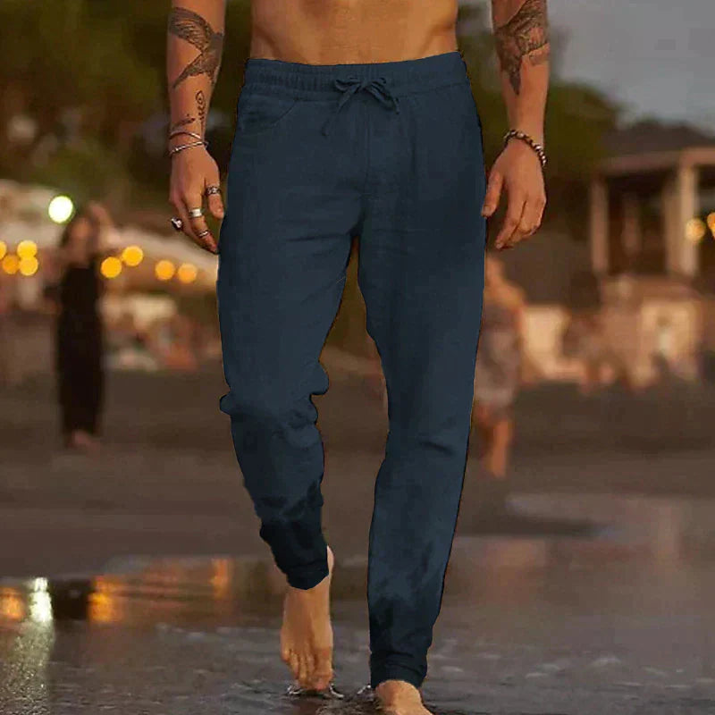 Pantalón De Lino Transpirable
