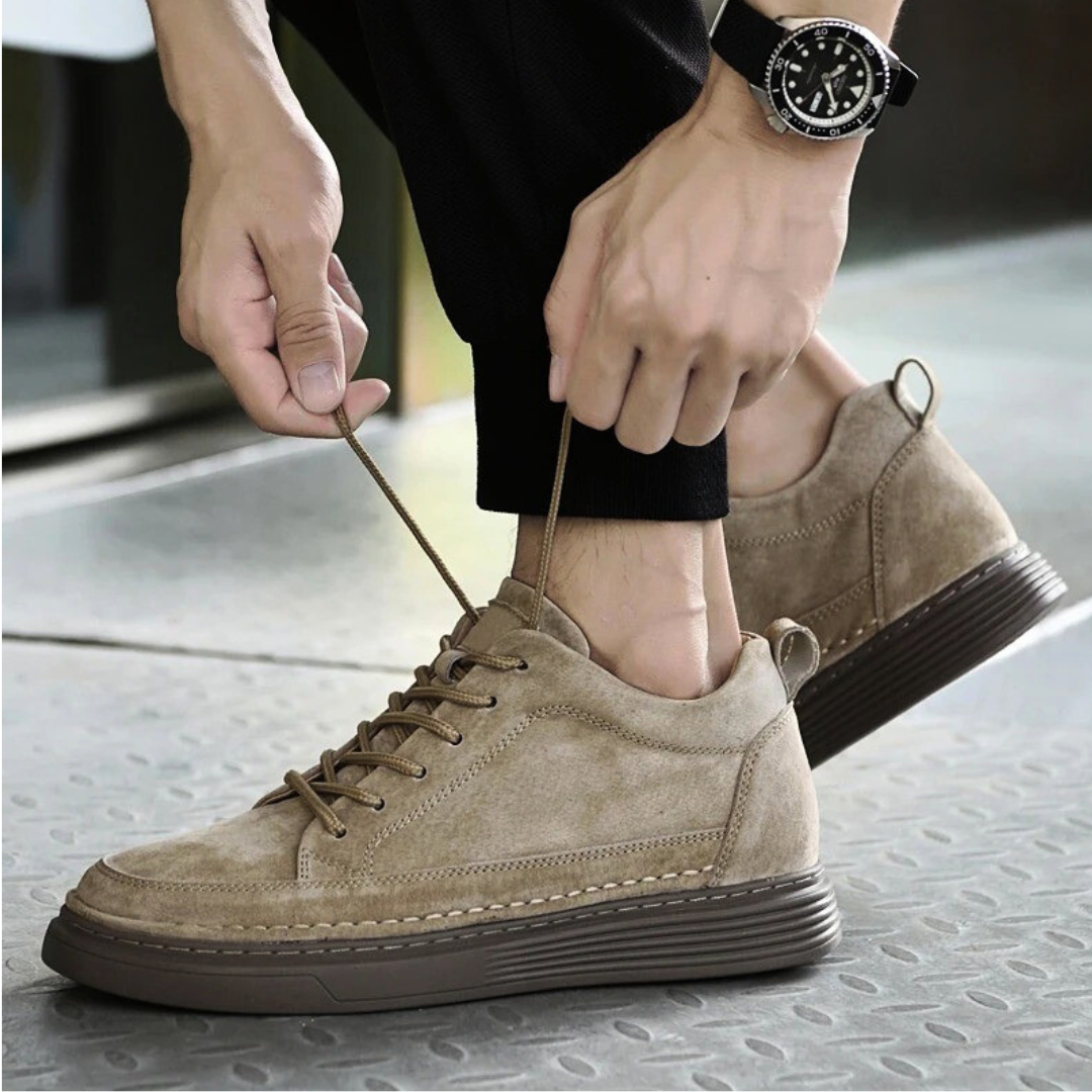 Zapatos De Piel Transpirables