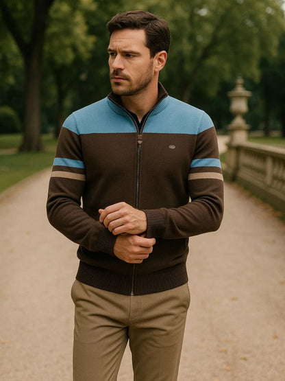 Cárdigan Cuello Alto Extra-Suave