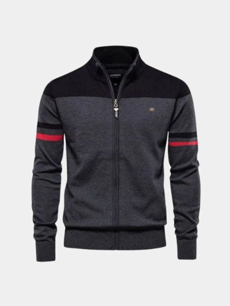 Cárdigan Cuello Alto Extra-Suave