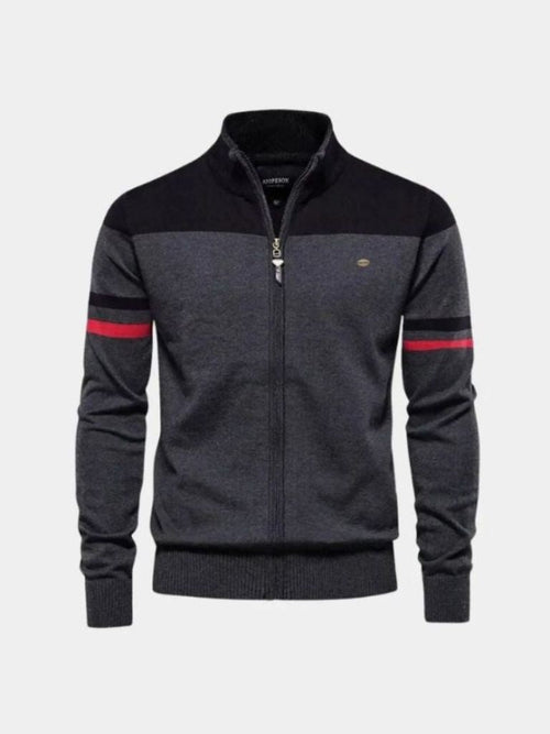 Cárdigan Cuello Alto Extra-Suave