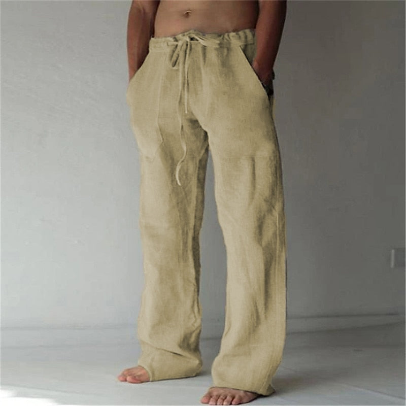 Pantalón Lino Ultra-Fresco
