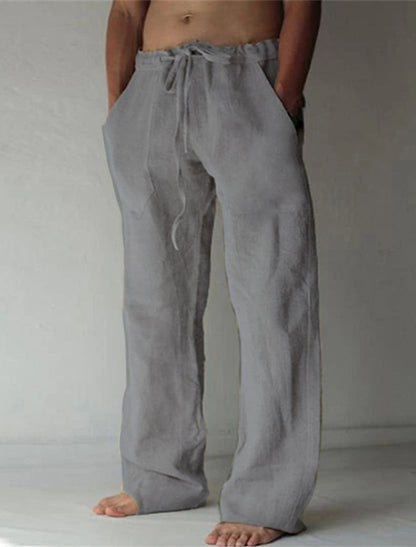 Pantalón Lino Ultra-Fresco