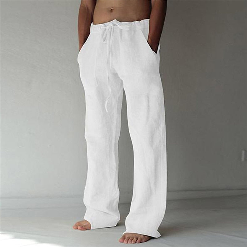 Pantalón Lino Ultra-Fresco